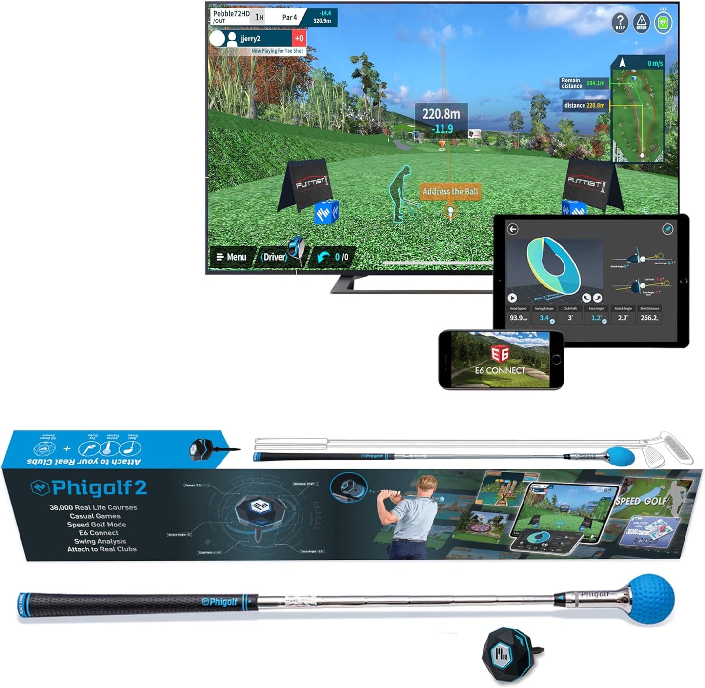 Phigolf 2 Home Golf Simulator
