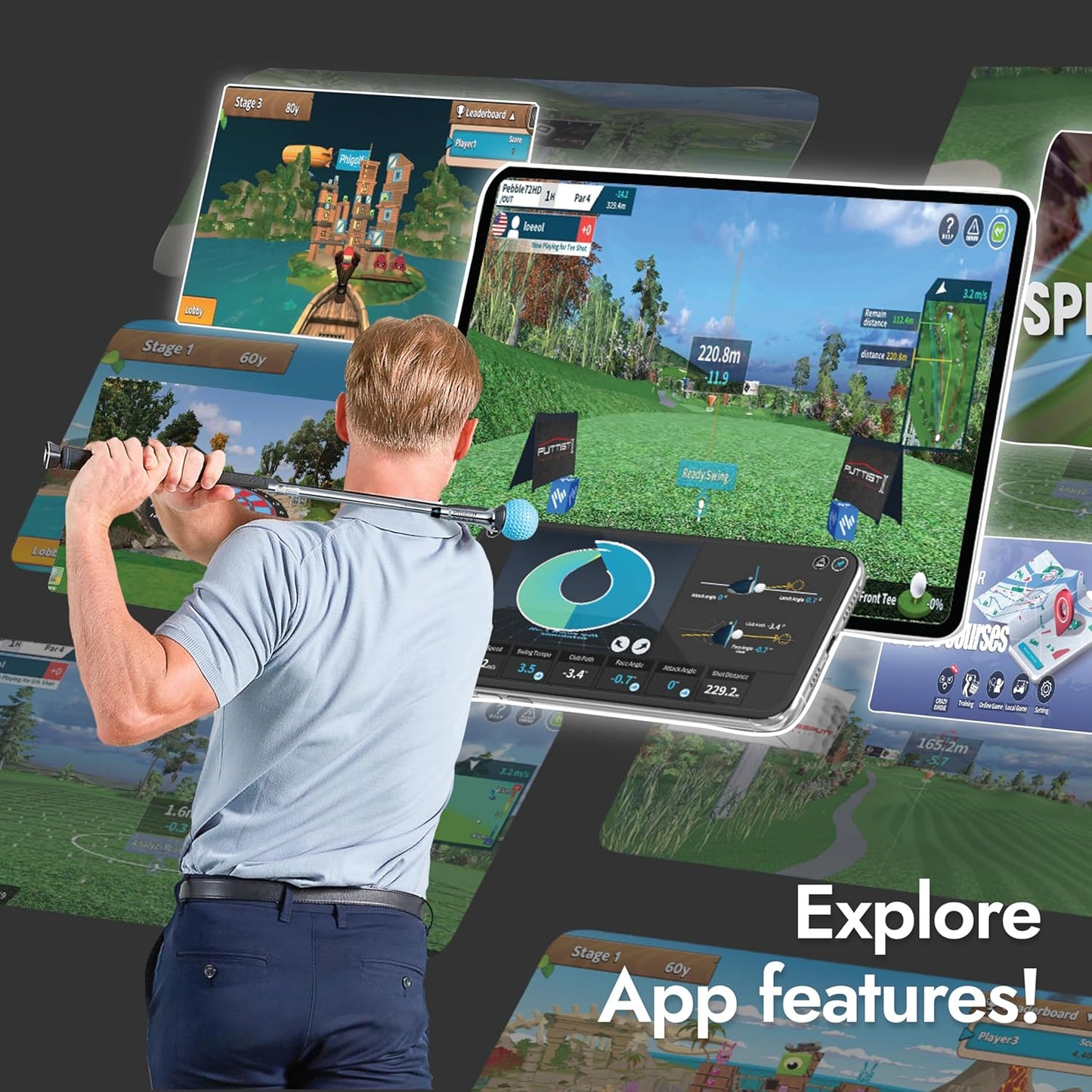 Phigolf 2 Home Golf Simulator